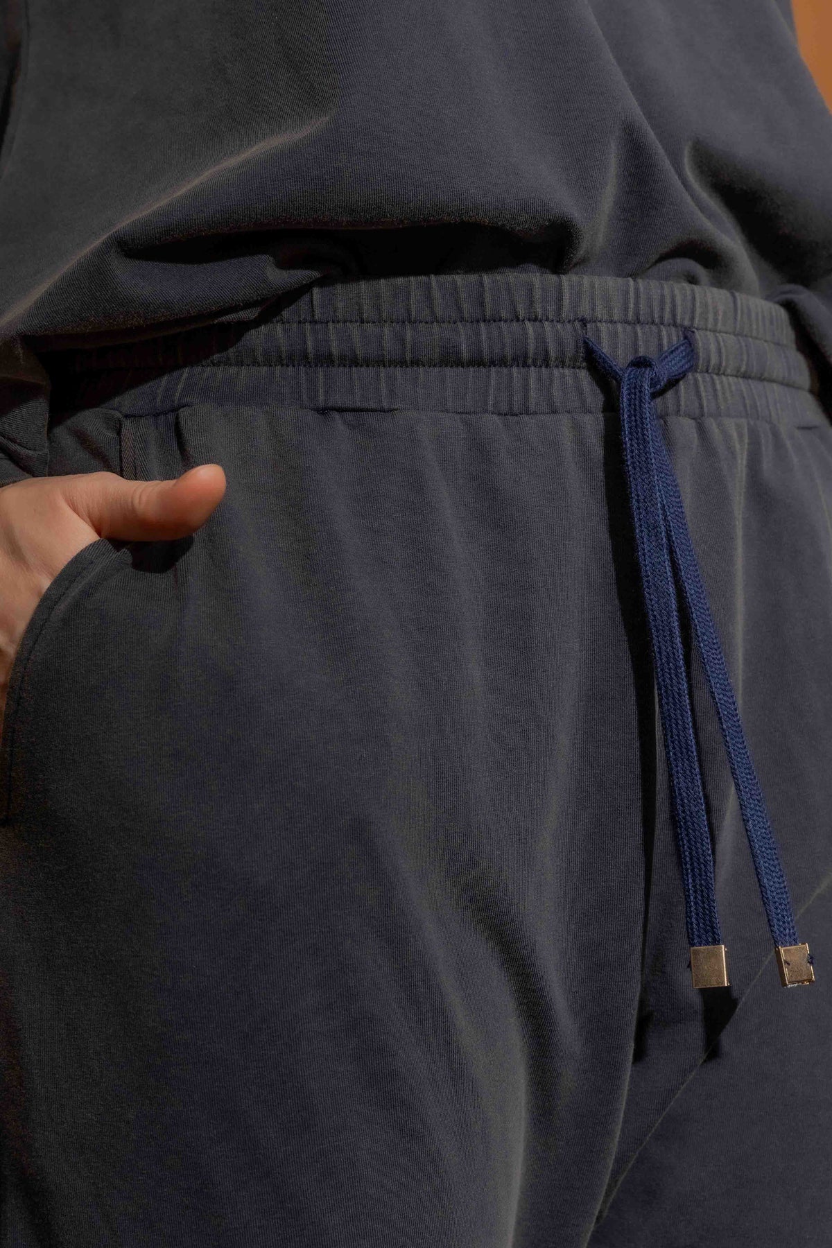 Navy Washed Lounge Pant