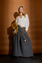 Steel Euro Wide Leg Culotte