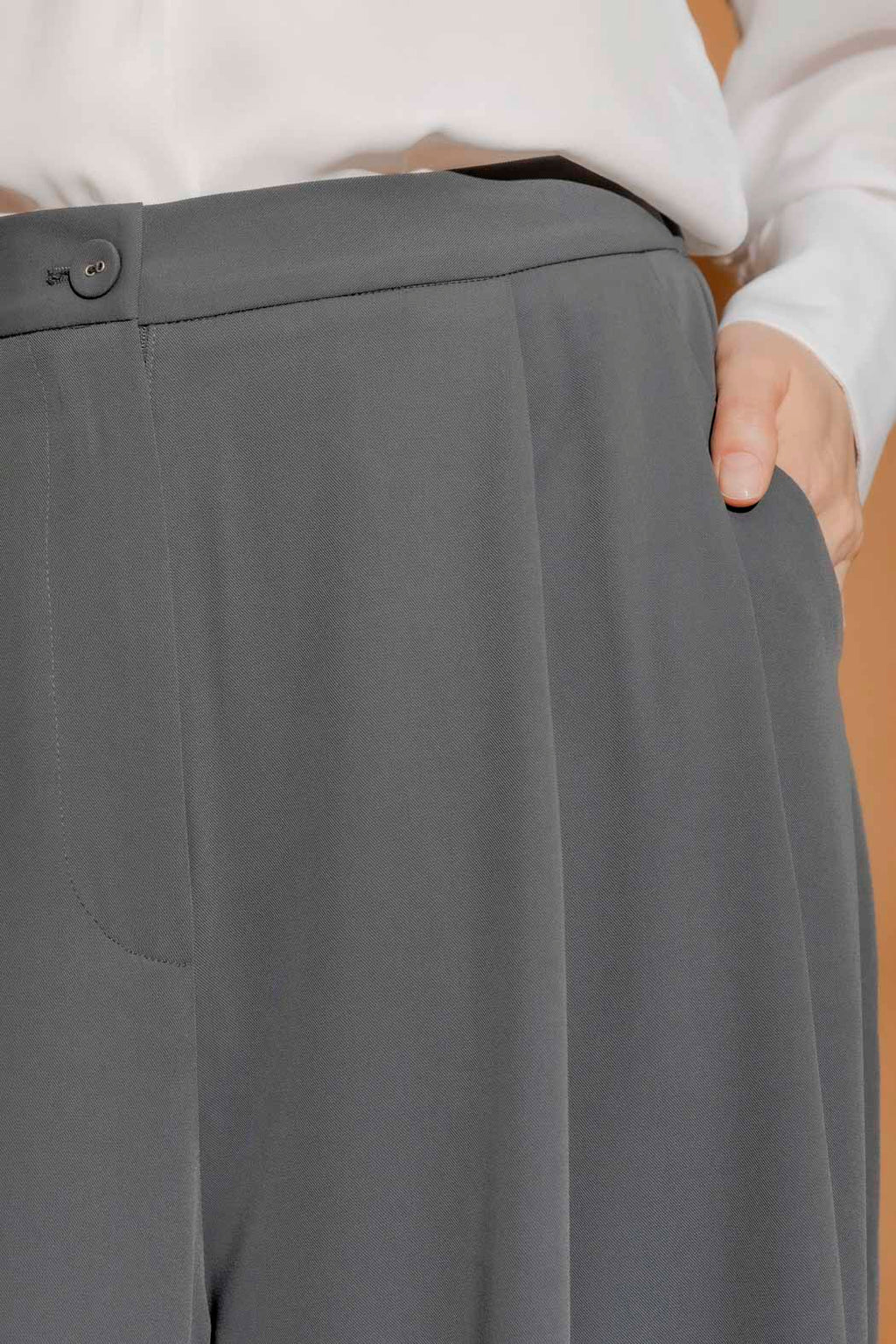 Steel Euro Wide Leg Culotte