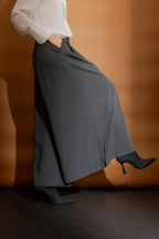 Steel Euro Wide Leg Culotte