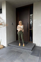 Khaki Lux Sport Cargo Pant
