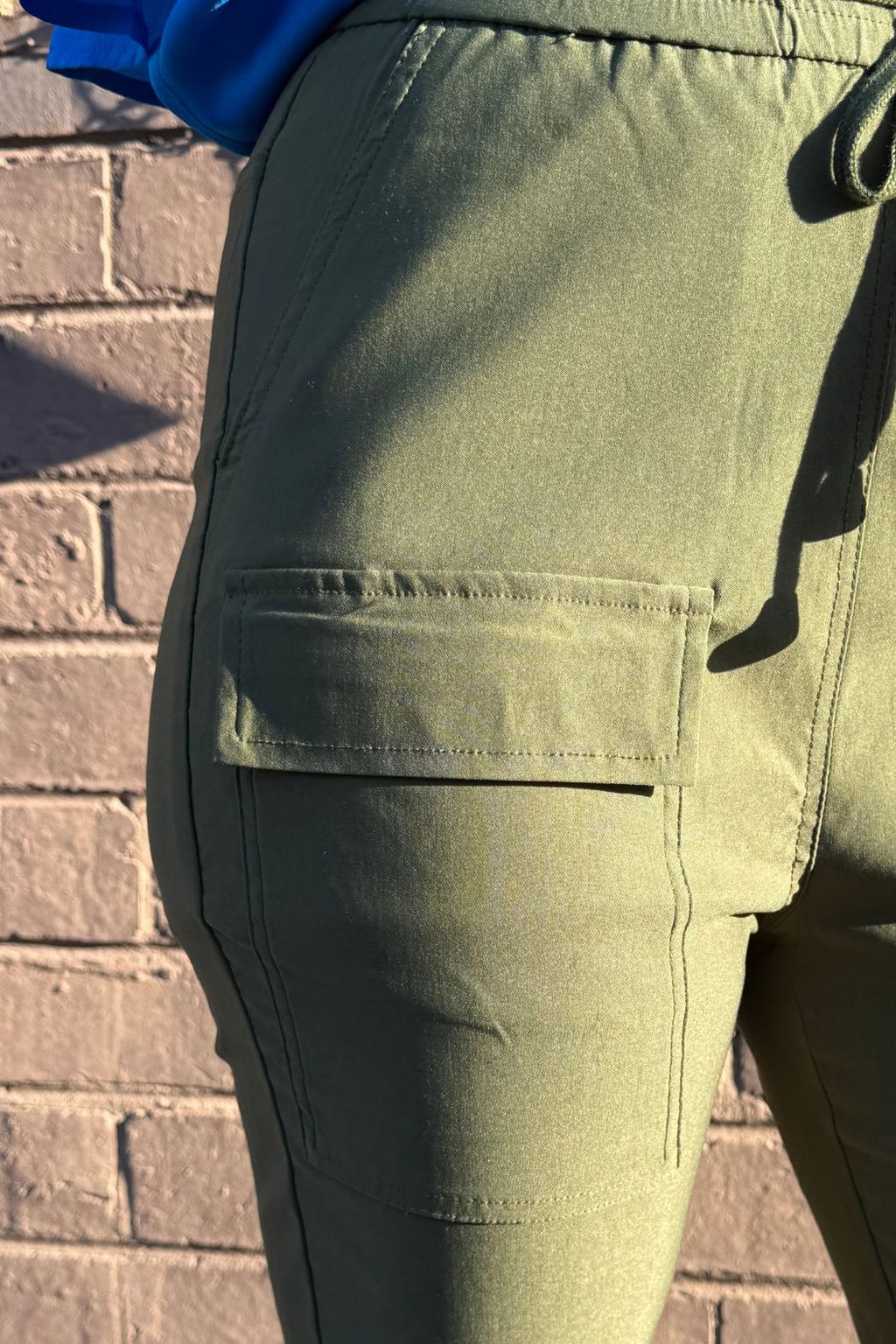 Khaki Lux Sport Cargo Pant