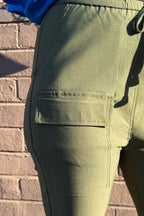 Khaki Lux Sport Cargo Pant