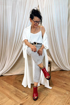 Check Crop Benny Pant - SALE