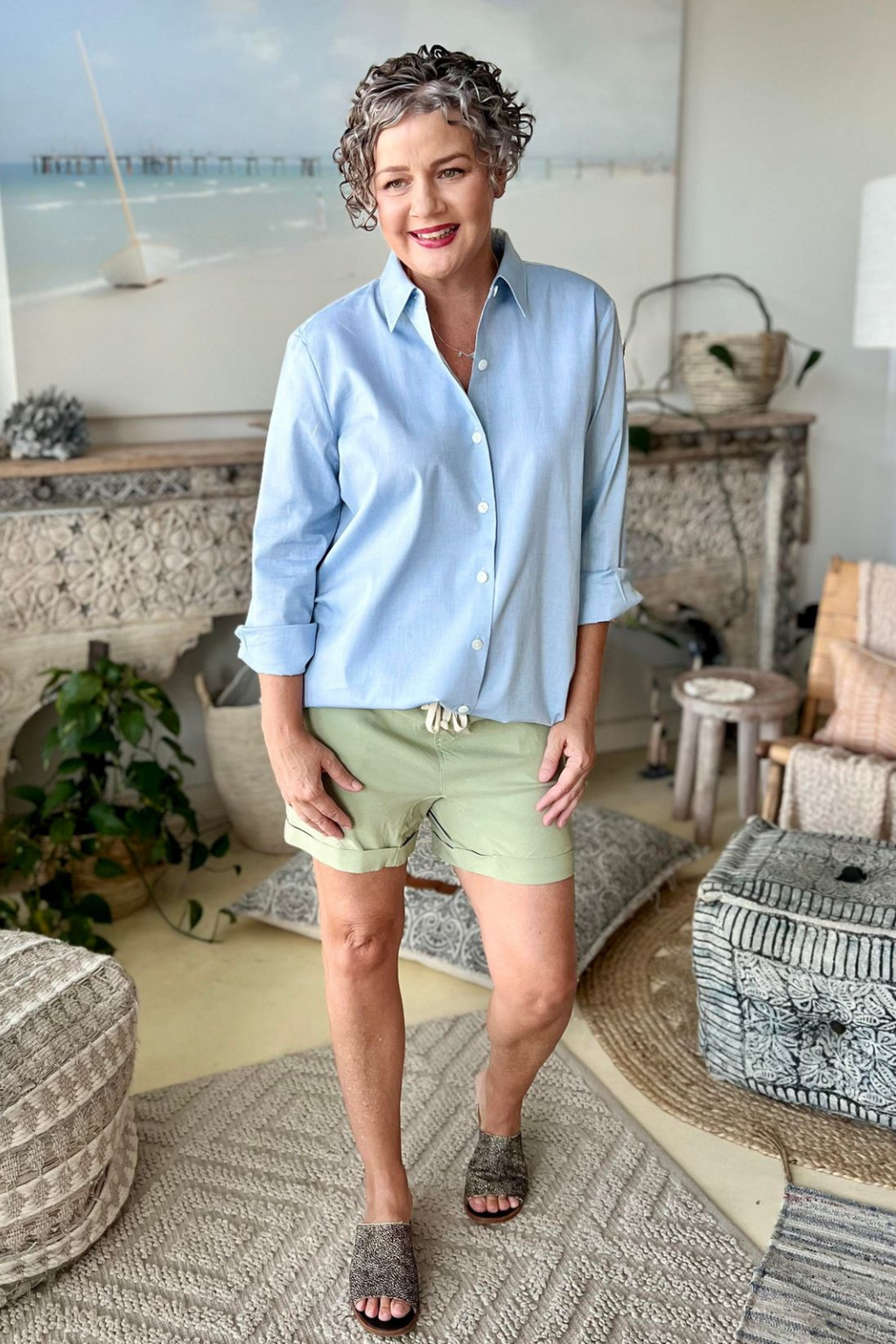 Chambray Pristine Shirt - Final Sale