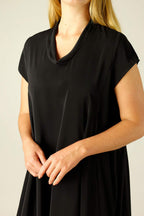 Black Soft Touch Baby Cowl Dress - SALE