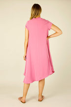 Pink Soft Touch Baby Cowl Dress