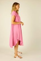 Pink Soft Touch Baby Cowl Dress