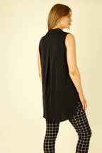Black Soft Touch Flounce Cami- SALE