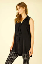 Black Soft Touch Flounce Cami- SALE