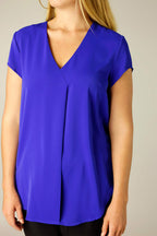 Cobalt Soft Touch Sydney Cap Blouse - SALE