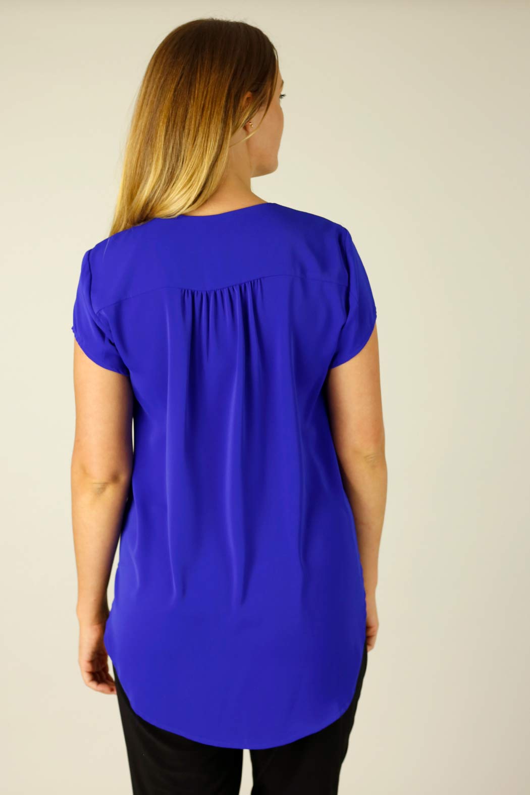 Cobalt Soft Touch Sydney Cap Blouse - SALE