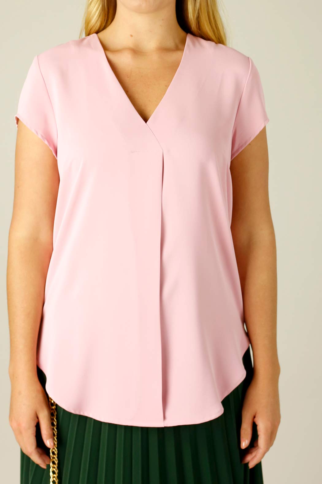 Pink Soft Touch Sydney Cap Blouse