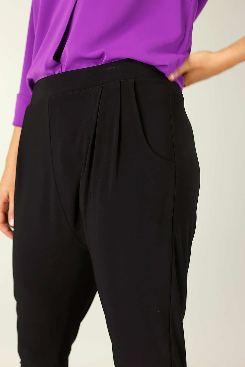 Black Jersey Lounge Pant