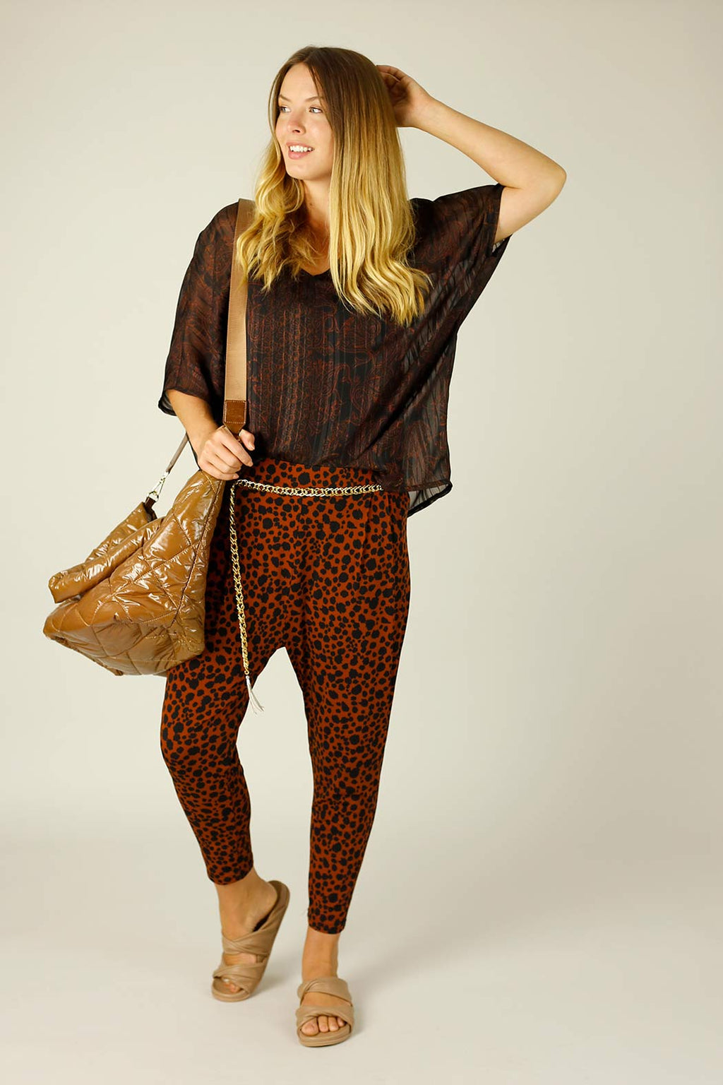 Ginger Chiffon Overtop