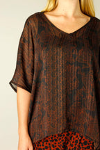 Ginger Chiffon Overtop