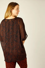 Ginger Chiffon Overtop