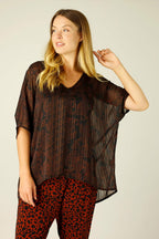 Ginger Chiffon Overtop