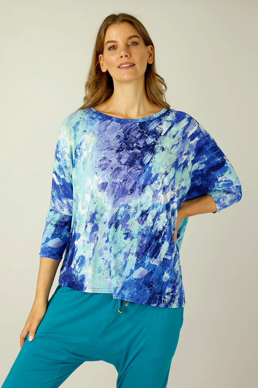 Brushstroke Jersey Overtop - SALE