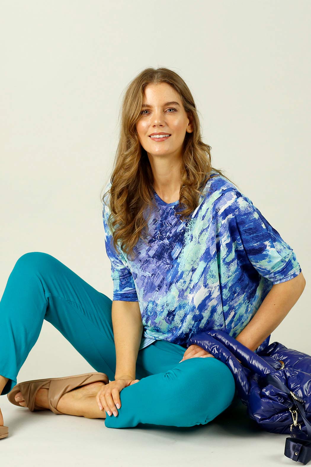 Brushstroke Jersey Overtop - SALE