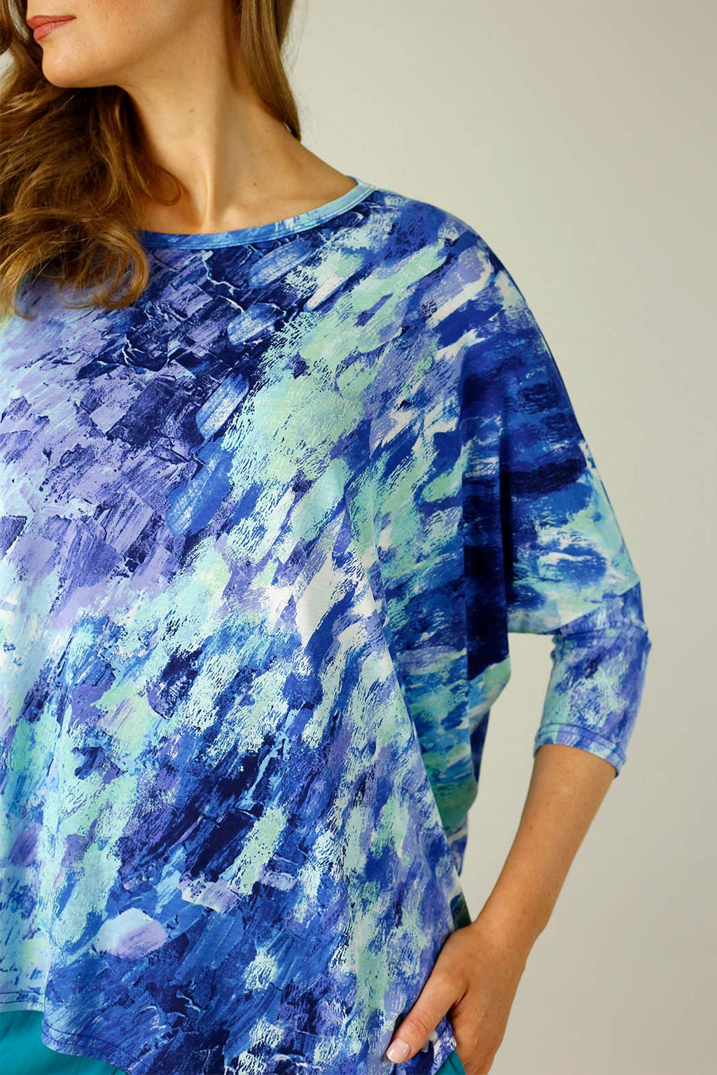 Brushstroke Jersey Overtop - SALE