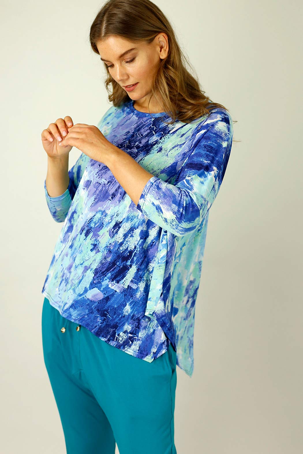 Brushstroke Jersey Overtop - SALE