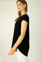 Black Jersey Cooli Cap Tee - SALE