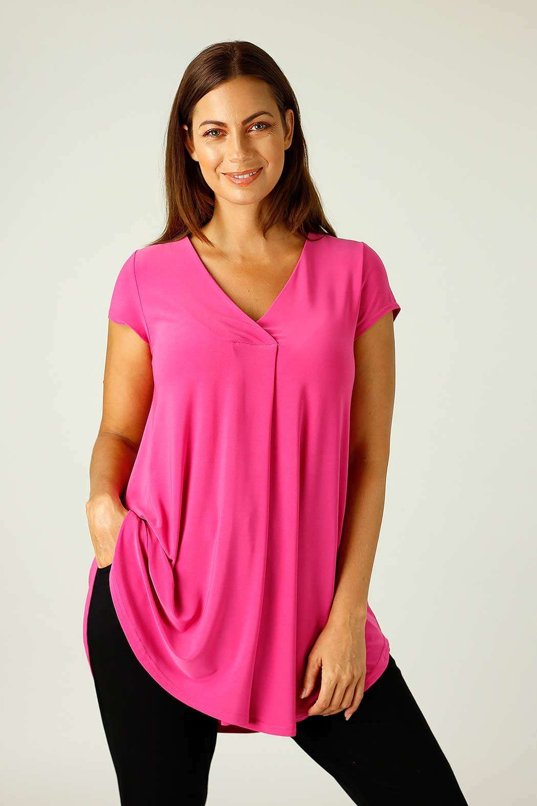 Pink Jersey Coolli Cap Sleeve - SALE