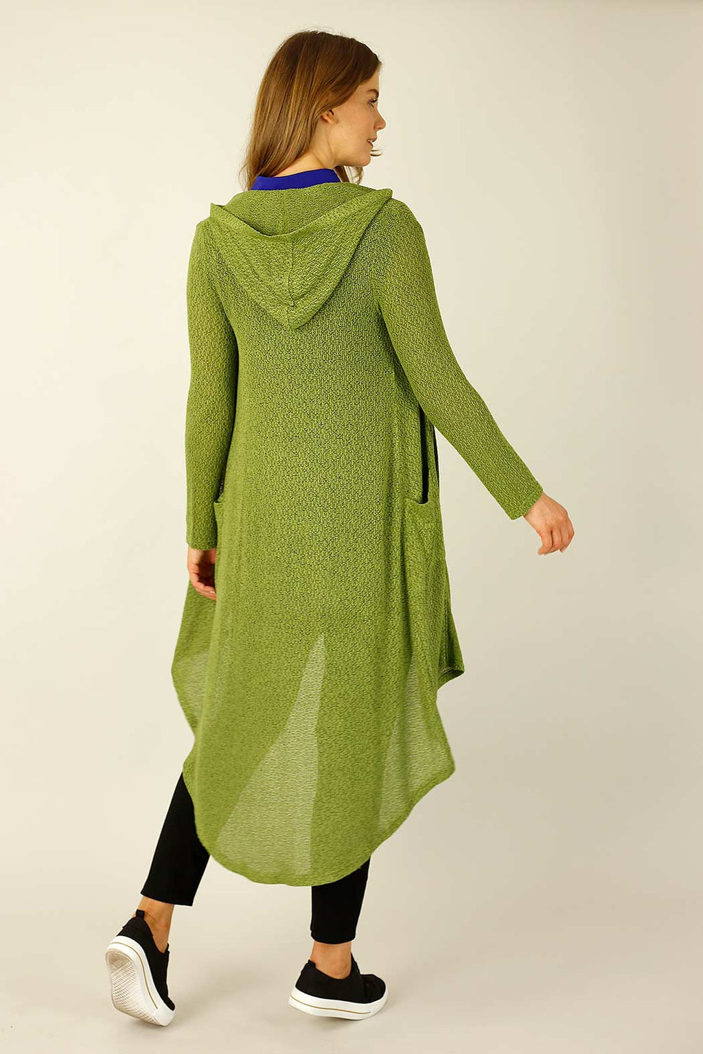 Olive Liberty Knit Travel Cardi