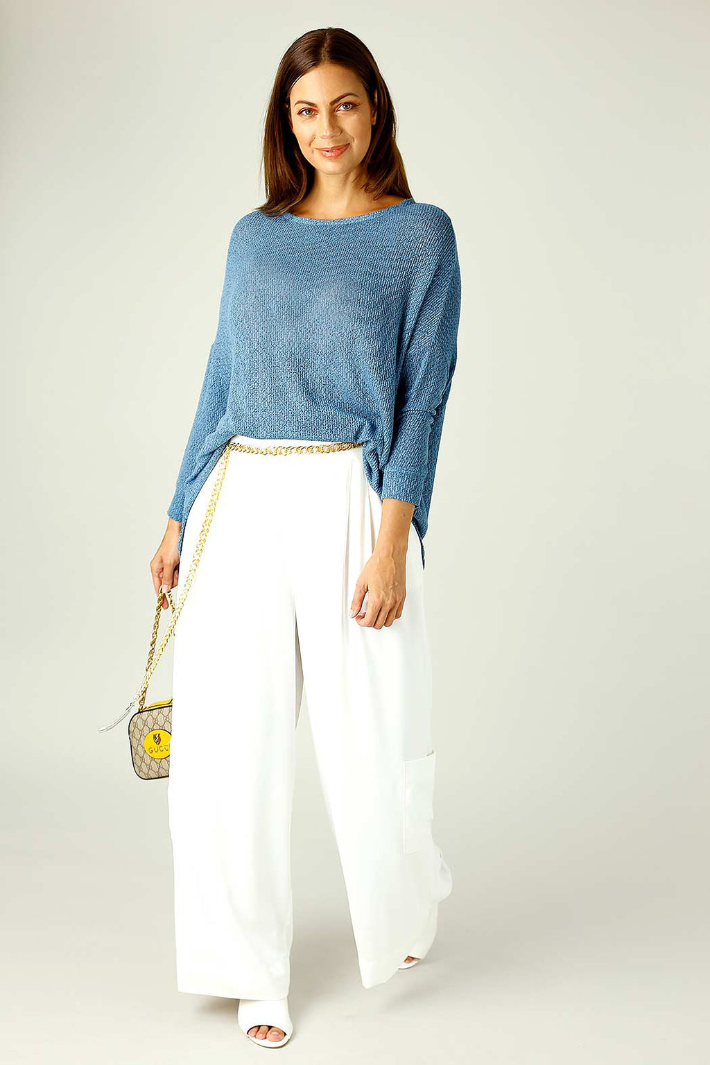 Denim Liberty Knit Overtop - SALE