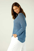 Denim Liberty Knit Overtop - SALE