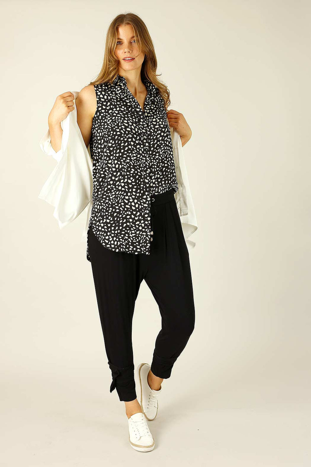 Black Animal Nano Pocket Cami - SALE