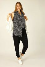 Black Animal Nano Pocket Cami - SALE