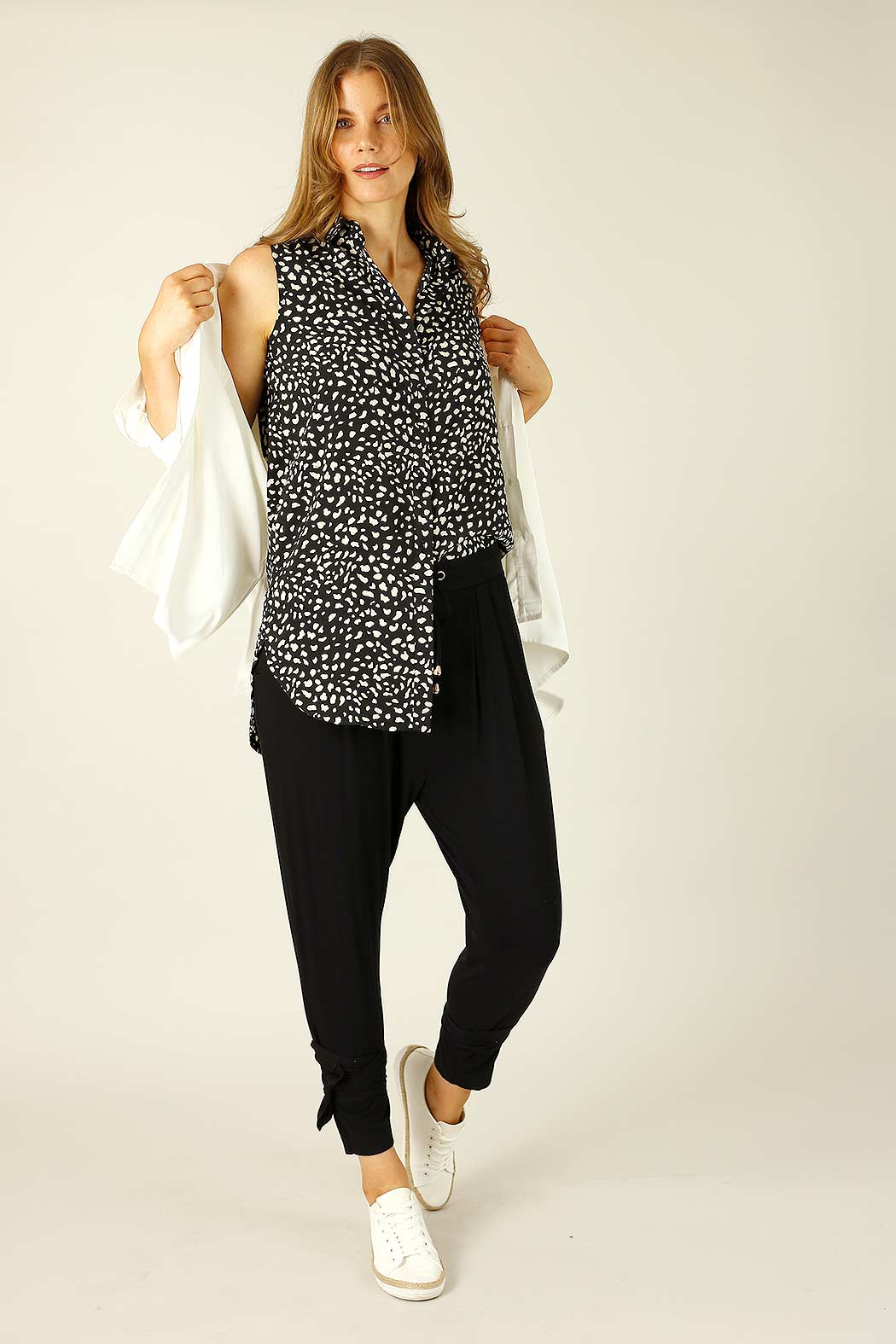 Black Animal Nano Pocket Cami - SALE