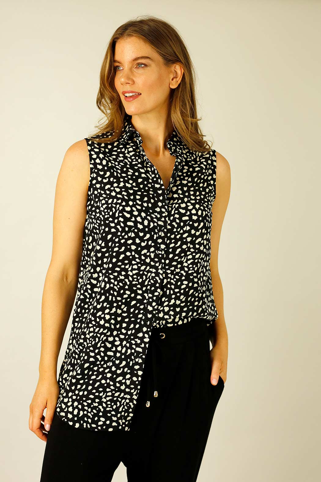 Black Animal Nano Pocket Cami - SALE