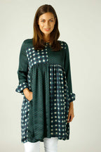 Jade Nano Patchwork Dress