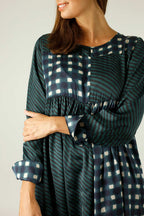 Jade Nano Patchwork Dress