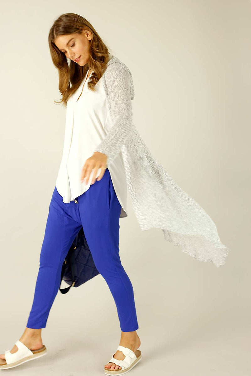 Grey Liberty Knit Travel Cardi - SALE