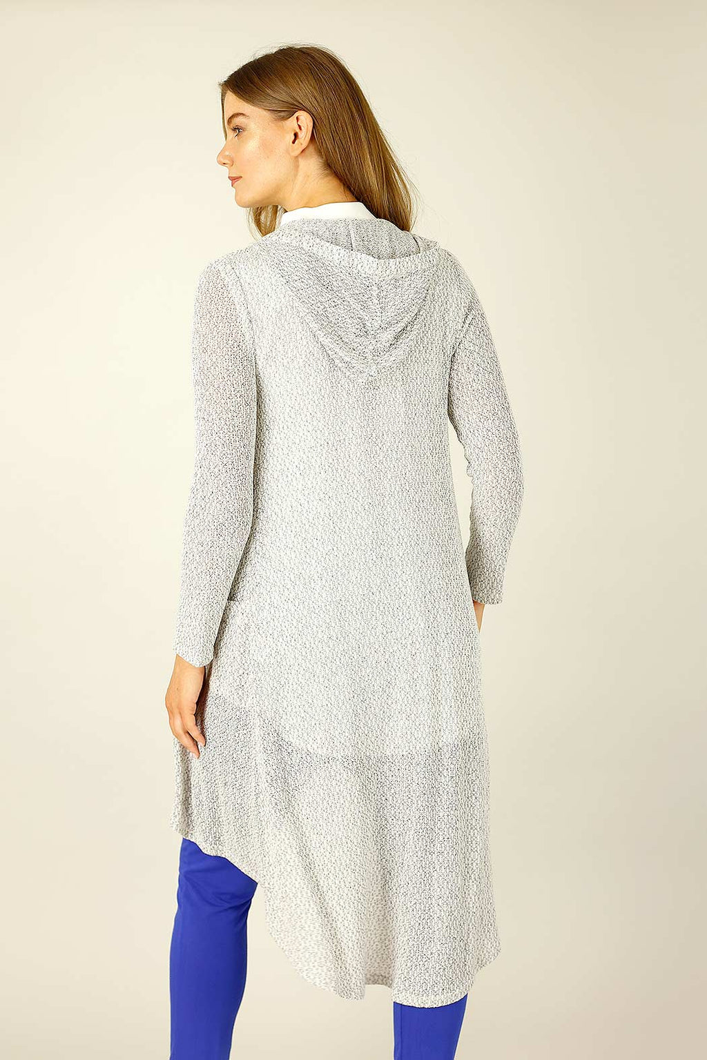 Grey Liberty Knit Travel Cardi - SALE