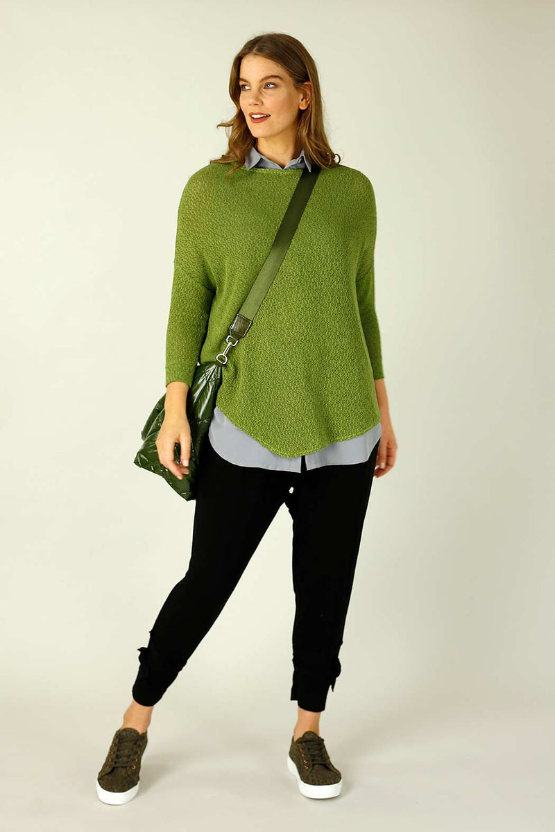 Olive Liberty Knit Overtop - SALE