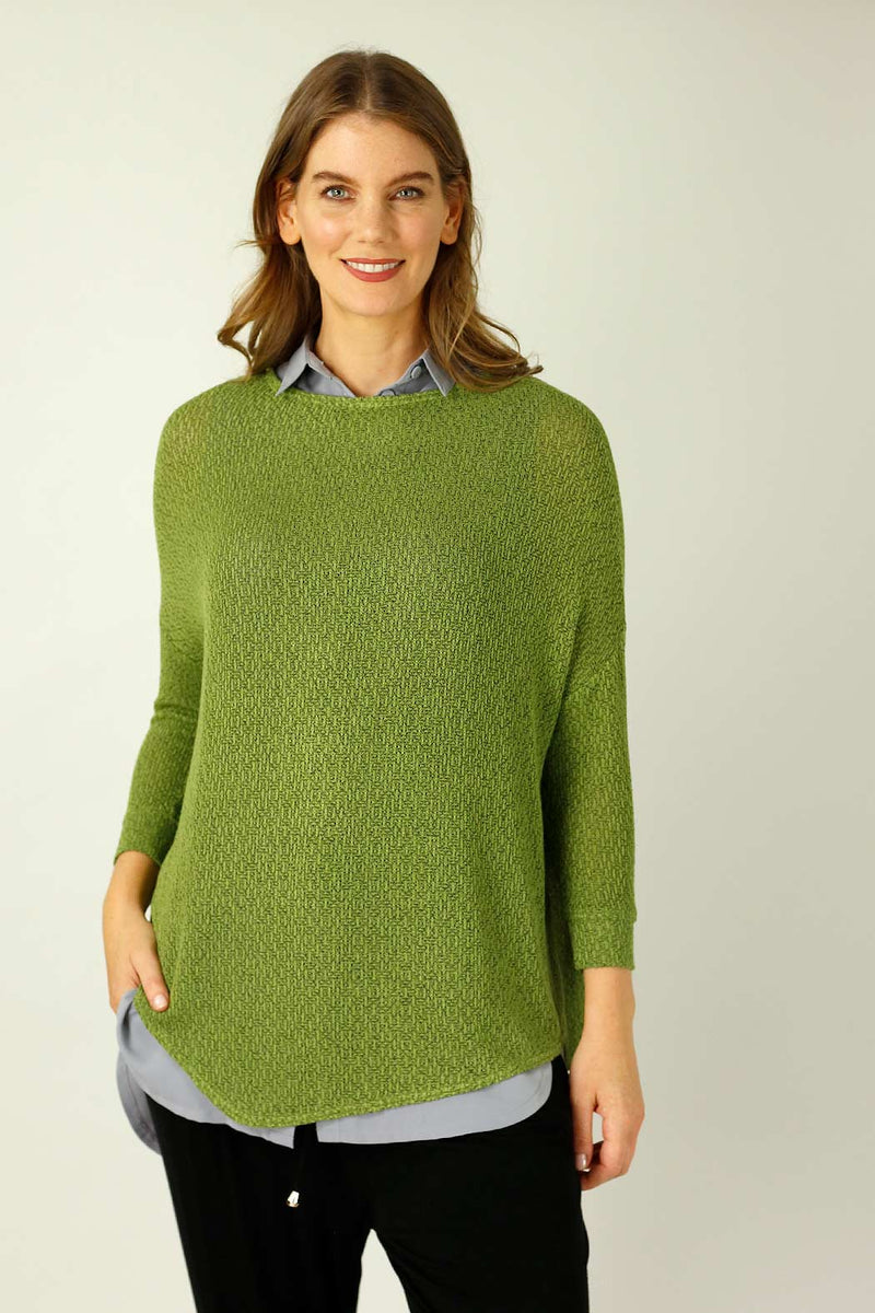Olive Liberty Knit Overtop - SALE