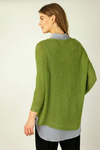 Olive Liberty Knit Overtop - SALE