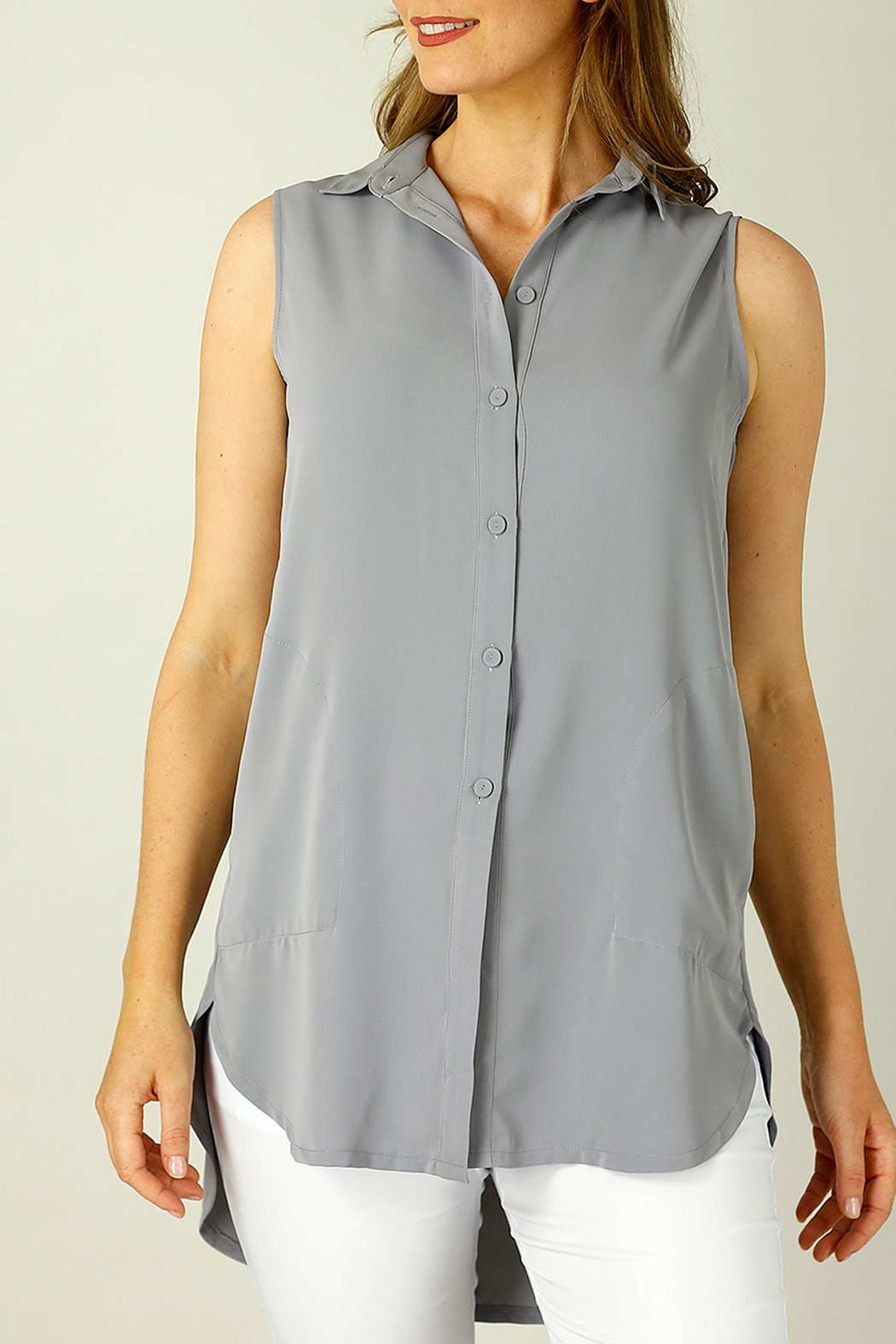 Grey Nano Pocket Cami - SALE