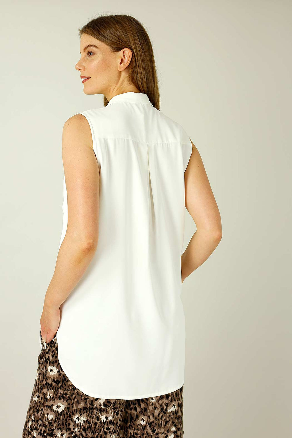 White Soft Touch Patch Cami
