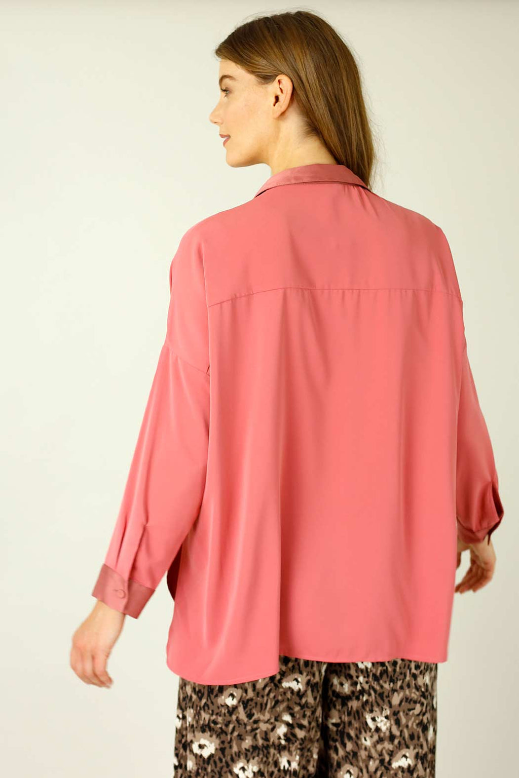 Rose Soft Touch Patchwork Overshirt - SALE