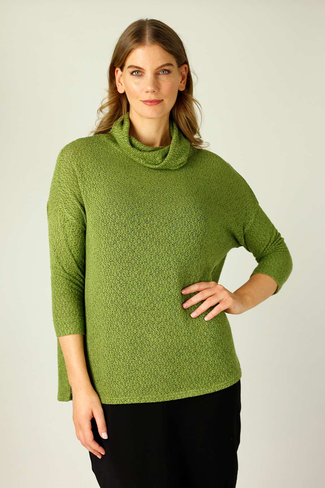Olive Liberty Knit Turtle Neck - SALE