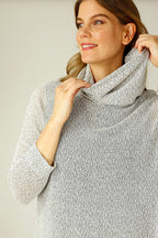 Grey Liberty Knit Turtle Neck - SALE