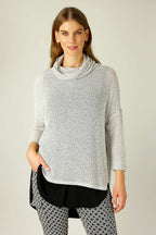 Grey Liberty Knit Turtle Neck - SALE