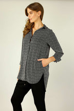 Black Spot Nano Cuffed Pocket Shirt - SALE