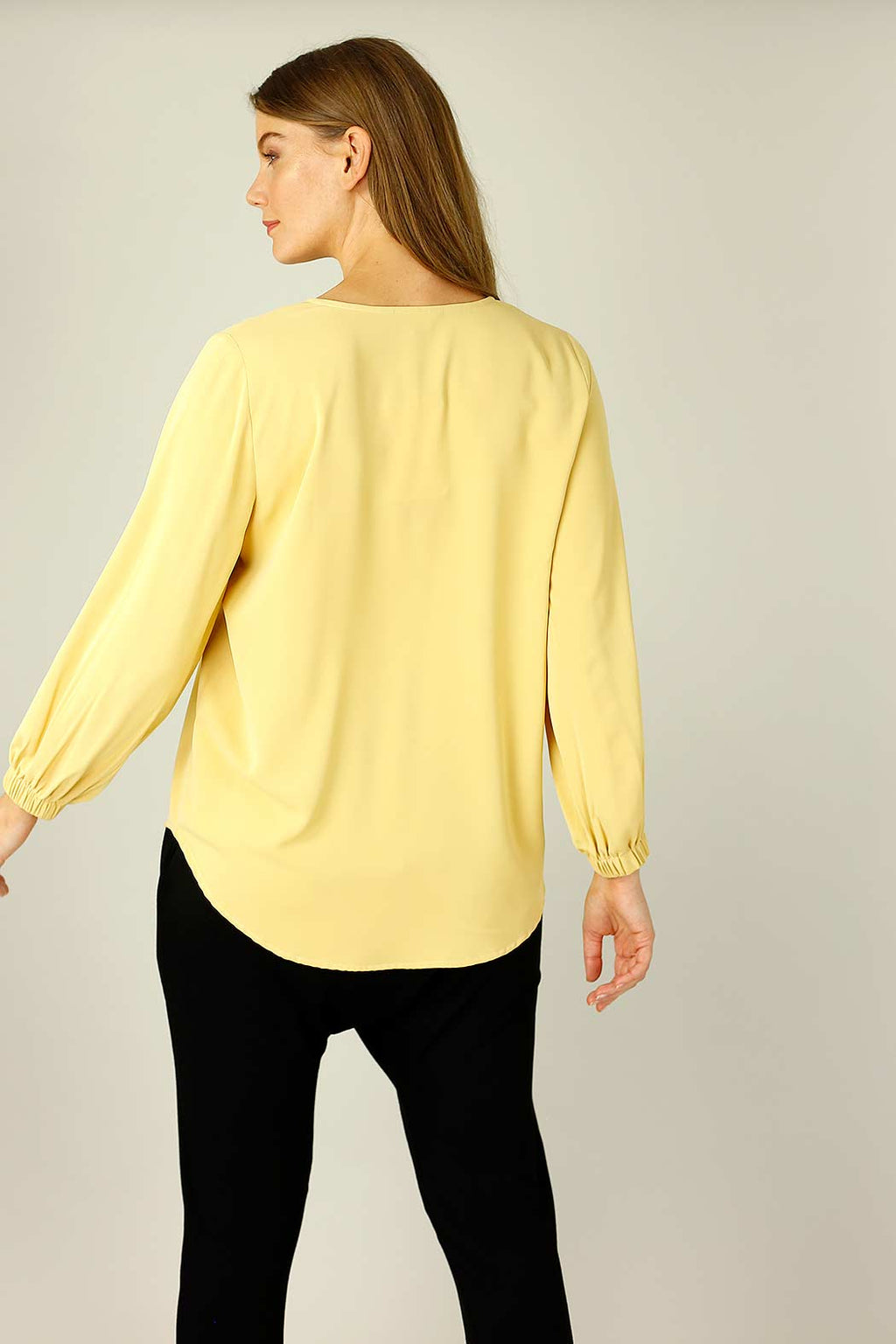 Mustard Soft Touch Audrey Blouse